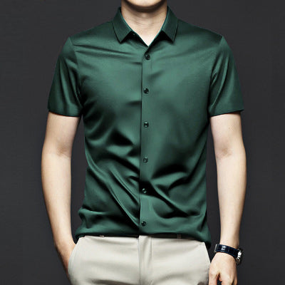 Men's Classic Wrinkle Resistant Shirt🔥Short Sleeves🔥(Buy 2 Free Shipping)