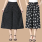 🔥BUY 2 GET 10% OFF🔥Women's High Elastic Waist Pleated Chiffon Wide Leg Culottes