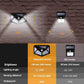 ⏰INSTANTLY LIGHT UP YOUR OUTDOOR SPACE ☀️🏡 Solar Motion Sensor Lights – 100 LED, IP65 Waterproof, Zero Bills 🔒🇬🇧