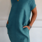 💥Limited time 48% off🔥Women's Casual Relaxed  Dress With Pocket