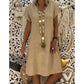 🔥Hot Sale 49% OFF🔥Casual V Neck Midi Dress