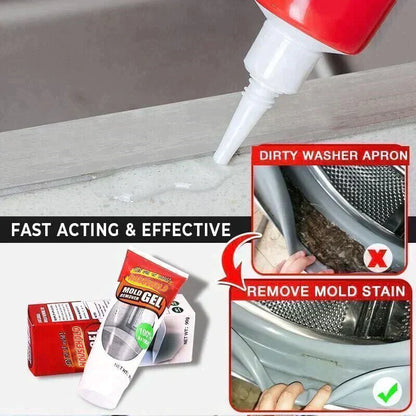 Household mold remover gel