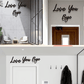 Wooden Wall Hanging Sign Decoration - No Wall Damage