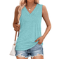🔥Women's Sleeveless V-Neck Slimming Loose Fit Casual Tank Top T-Shirt