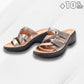 🔥Last Day Promotion 49% OFF -Soft Bottom Massage Orthopedic Wedge Slide Sandals(buy 2 free shipping)