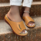 Peep Toe Hollow Out Slippers - BUY 2 FREE SHIPPING