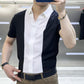 🔥Hot Sale 55% OFF🔥Men’s Business Casual Patchwork Shirt