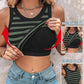 💖Last Day Special Price ￡9.99!!💖Ribbed Stretchy Tank Top with Shelf Bra