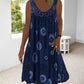 🎉Clearance Sales - 49% OFF🎁Women Summer O-Neck Sleeveless Print Dress
