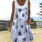🎉Clearance Sales - 49% OFF🎁Women Summer O-Neck Sleeveless Print Dress