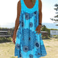 🎉Clearance Sales - 49% OFF🎁Women Summer O-Neck Sleeveless Print Dress