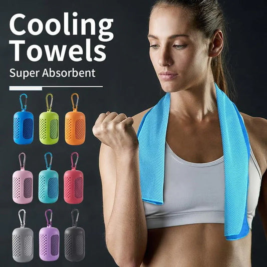 ⏰Last Day Buy 1 Get 1 Free (Each only ￡3.49)🔥Absorbent Quick-Drying Gym Cooling Towels