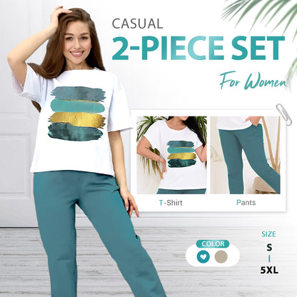 🔥【Trend 2025】Chic leisure two-piece - Comfortable & stylish