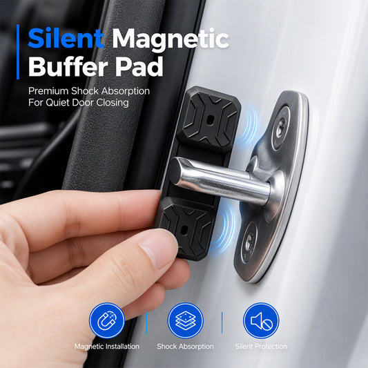 🚗 Magnetic Car Door Silencer Pads – Reduce Door Slam Noise & Protect Your Vehicle