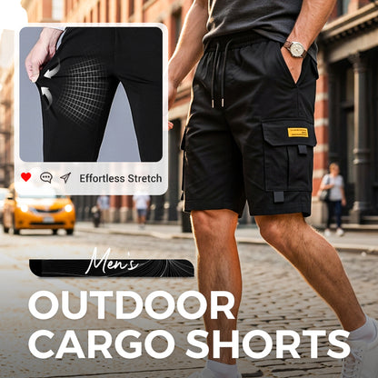 🔥2026 super popular shorts🔥Men's Casual Cargo Shorts with Drawstring Waist