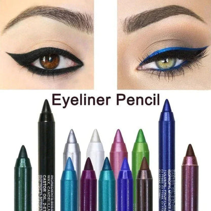 🔥Shop Now 49% OFF🔥Long Lasting Eyeliner Pencil Fashion Eye Makeup Cosmetics