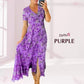💃Hot Sale 50% OFF🔥 Floral Print V-neck Dress