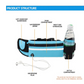 Running Sports Jogging Portable Outdoor Phone Holder Waterproof Belt Bag