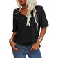 🌸Women's Solid Color V-Neck T-shirt