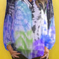 🔥SUMMER SALE 47% OFF🔥Casual V-neck Tie-dye Top