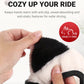 📢📢50 % OFF !!⏰⏰ Universal Non-slip Soft Cute Cat Ears Plush Steering Wheel Cover🐼😽
