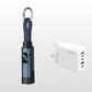 🔌 4-in-1 Charging Cable with Digital Display & Keychain – Fast-Charging, Kink-Resistant & Compact