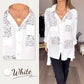 🎁Hot Sale 37%OFF💖Letter Print Fashion Lapel Shirt