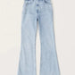 💥Hot Sale 55% OFF💥🔥Tummy Control  Ultra High Rise Stretch Flare Jean👖