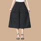 🔥BUY 2 GET 10% OFF🔥Women's High Elastic Waist Pleated Chiffon Wide Leg Culottes