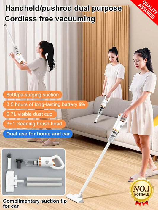 🔥Limited Time Offer 60% Off🔥Cordless Household and Car Vacuum Cleaner
