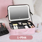 ✨ 50% OFF & Free Shipping ✨ Flawless Makeup Anywhere – Portable LED Mirror Makeup Bag! ✨