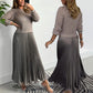 ❄️Winter Specials❄️Women's solid color Long Sleeve Jumper & Pleated Bottom Dress