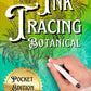 🎨✏️Ink Tracing Coloring Book - For Beginners & Stress Relief(📚Hardcover - No Bleed Pages)