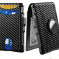 🔥Last Day 49% OFF-💼🔒Men's Simple Bifold Wallet- with Pop Up Aluminum Case Money Clip Slim Leather Slots Credit Card Holder RFID Blocking Bifold Minimalist Wallet(🎁Perfect Gift)