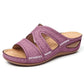 Last day 50% off | High-quality slip-on sandals with a thick platform