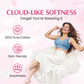 High Support Wireless Lace Bra For Women