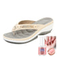 🎀 Flip-flops for women with cushioning that provides