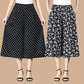 🔥BUY 2 GET 10% OFF🔥Women's High Elastic Waist Pleated Chiffon Wide Leg Culottes