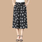 🔥BUY 2 GET 10% OFF🔥Women's High Elastic Waist Pleated Chiffon Wide Leg Culottes