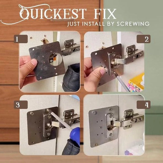 🎁Hot Sale 40% OFF⏳Cabinet hinge Repair Plate