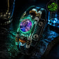 💥Last-day sale – 50% off ☪️Glow-in-the-dark leather zodiac sign bracelet for men and women (6.9/8.1 inches)♑️