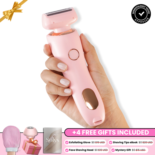 🔥LAST DAY SALE 49% OFF🔥Perfect for any skin - Lux 3-in-1 Smooth Shave Razor