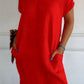 💥Limited time 48% off🔥Women's Casual Relaxed  Dress With Pocket