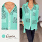🎁Hot Sale 37%OFF💖Letter Print Fashion Lapel Shirt