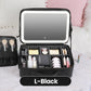 ✨ 50% OFF & Free Shipping ✨ Flawless Makeup Anywhere – Portable LED Mirror Makeup Bag! ✨