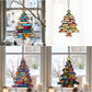🎄📚✨Christmas Book Tree Suncatcher Ornament
