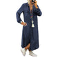 Women's Casual Long-sleeved Solid Colour Denim Dress