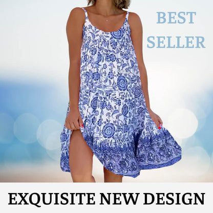 🌸🔥2025 NEW Special Sale 50% OFF💃Floral Printed Camisole Dress🌸🔥