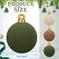 🎅 Early Christmas 49%OFF - Giant Inflatable Velvet Christmas Balls Outdoor Decorations