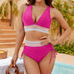 ⏳Limited time offer - 78% OFF👙High Waisted Tummy Control Color Block Bikini Sets
